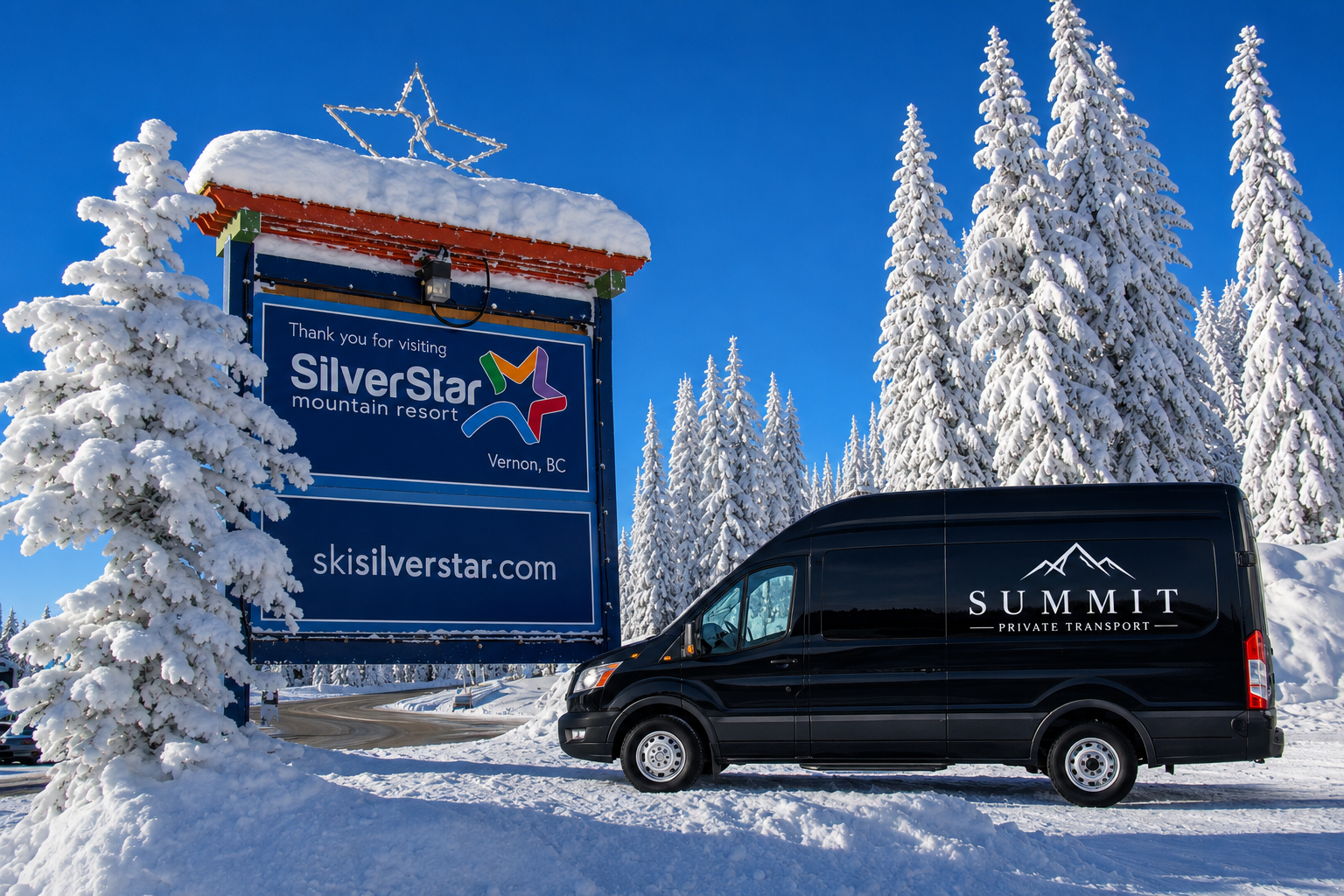 Silverstar Private Ski Shuttle One way