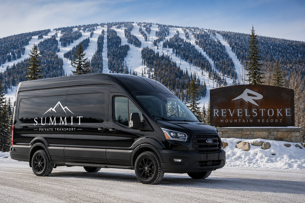 Revelstoke Private Ski Shuttle One way